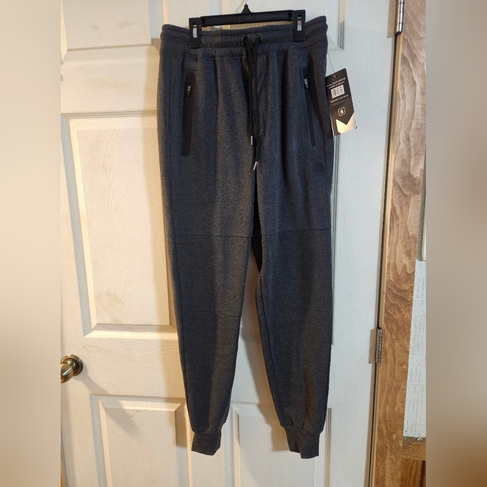 RBX MENS FLEECE JOGGER PANT: GRAY: NEW WITH TAGS: SIZE SMALL